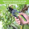 image:imageWORKPRO Bypass Pruning Shears 8 Stainless Steel Gardening Hand Pruner Professional Garden Trimming Scissors with Sharp SK5 Steel Blades Ideal Garden ToolGreenAnvil
