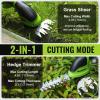 image:imageWORKPRO Cordless Grass Shear amp Shrubbery Trimmer WORKPROX 6inch Mini Chainsaw Cordless