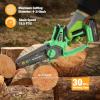 image:imageWORKPRO Cordless Grass Shear amp Shrubbery Trimmer WORKPROX 6inch Mini Chainsaw Cordless