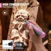 image:imageWORKPRO Cordless Rotary Tool Kit with 71pcs Accessories amp WORKPRO Drill Set with 8V Power Drill and Stackable Tool Box  Pink