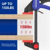 image:imageWORKPRO Mini Bar Clamps for Woodworking 62 and 4122 4Piece OneHanded ClampSpreader  WORKPRO Jigsaw 65AMP 850W Corded Electric Jig Saw Tool Kit