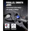 image:imageWORKPRO Mini Pliers Wrench 4Inch Smooth Jaw Pliers HighToughness Alloy Steel Adjustable Wrench Pliers with Smooth Parallel Jaws AntiRust Coating EDC Pliers for Tight Spaces amp Versatile UseBlack