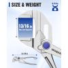 image:imageWORKPRO Mini Pliers Wrench 4Inch Smooth Jaw Pliers HighToughness Alloy Steel Adjustable Wrench Pliers with Smooth Parallel Jaws AntiRust Coating EDC Pliers for Tight Spaces amp Versatile UseSliver
