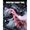 image:imageWORKPRO Mini Water Pump Pliers 4Inch Groove Joint Pliers Fast Adjustable Tongue and Groove Plier with 15Position PushLock VJaw for MultiSurface Grip EDC Plier for Tight Spaces amp Versatile UsePink