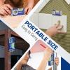 image:imageWORKPRO Small Level 412 Inch Mini Level Tool Magnetic Pocket Level with 2 Different Bubbles 90180 Aluminum Alloy Construction Cobalt Blue