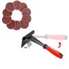 image:imageWORKPRO 150piece Sanding Discs Set and Goldblatt Trim Puller Tile Removal MultiTool for Commercial Work amp Home Improvement Baseboard Molding Siding and Floor Removal Remodeling