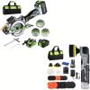 image:imageWORKPRO 20V Cordless Mini Circular Saw and Cordless Mini Buffer Polisher