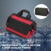 image:imageWORKPRO 16 Top Wide Mouth Tool Bag with Water Proof Rubber Base MultiCompartment 46 Pockets For Tool Organizer amp Storage W081122A