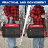 image:imageWORKPRO 16 Top Wide Mouth Tool Bag with Water Proof Rubber Base MultiCompartment 46 Pockets For Tool Organizer amp Storage W081122A