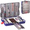 image:imageWORKPRO 698Piece Rotary Tool Accessories Kit Rotary Tool Bits for Easy Cutting Grinding Sanding Polishing Cleaning Drilling Carving and Engraving698Piece Rotary Tool Attachments