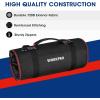 image:imageWORKPRO Roll Up Tool Bag Tool Roll Up Bag with Detachable Tool Pouches Heavy Duty Tool Bag Organizer with 6 Pockets Tool Organizer for Mechanic Electrician Plumber and CarpenterBlack