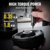 image:imageWORKPRO 20in1 Mini Electric Screwdriver with Magnetizer amp S2 Steel Bits 36V Rechargeable Precision Screwdriver Set for Electronics Phone Camera Laptop amp Watch