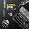 image:imageWORKPRO 20in1 Mini Electric Screwdriver with Magnetizer amp S2 Steel Bits 36V Rechargeable Precision Screwdriver Set for Electronics Phone Camera Laptop amp Watch