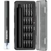 image:imageWORKPRO 20in1 Mini Electric Screwdriver with Magnetizer amp S2 Steel Bits 36V Rechargeable Precision Screwdriver Set for Electronics Phone Camera Laptop amp Watch