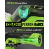 image:imageWORKPRO 36V Hedge Trimmer Cordless 3in1 Electric Hedge Trimmer amp Grass Cutter with 37 Wheeled Extension Pole 40Ah Removable Battery amp TypeC Cable Lightweight Bush Trimmer for Lawn amp GardenLong Handle Grass Shear