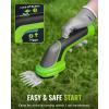 image:imageWORKPRO 36V Hedge Trimmer Cordless 3in1 Electric Hedge Trimmer amp Grass Cutter with 37 Wheeled Extension Pole 40Ah Removable Battery amp TypeC Cable Lightweight Bush Trimmer for Lawn amp GardenLong Handle Grass Shear