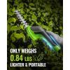 image:imageWORKPRO 36V Hedge Trimmer Cordless 3in1 Electric Hedge Trimmer amp Grass Cutter with 37 Wheeled Extension Pole 40Ah Removable Battery amp TypeC Cable Lightweight Bush Trimmer for Lawn amp GardenHandheld Grass Shear