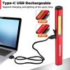 image:imageWORKPRO Rechargeable Pen Light 450 Lumen LED Flashlight with 365 nm UV Black Light Multifunctional Penlight for Mechanic Emergency OutdoorRed