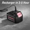 image:imageWORKPRO Replacement Charger Cord Only Compatible with WORKPRO Pink Cordless 20V Lithiumion Drill Driver Model W004532A
