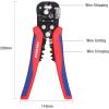 image:imageWORKPRO Self Adjusting Wire Stripper 3in1 Automatic Wire StripperCutterCrimper AWG1024 8 Inch Multi Pliers For Electrical Wire Stripping Cable Cutting CrimpingRedampblue