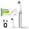 image:imageWORKPRO Cordless Grout Brush Set 5500RPM Power Scrubber IPX6 Waterproof Electric Scrubber with TypeC Charging Cable and Replaceable Brush Heads for Cleaning Grout Tiles Grime and Crevices