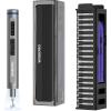 image:imageWORKPRO Mini Electric Screwdriver with Magnetizer 36 S2 Steel Bits amp 2 Pry Bars 37V Rechargeable Precision Screwdriver Set for Phone Camera Laptop