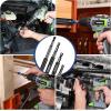 image:imageWORKPRO Drill Bit Extension Set 4Pcs Magnetic Drill Screwdriver Bit Holder Extender with Aluminum Sleeve 14 Inch Hex Quick Release Bit Holder for Drill in 238 4 6 12238  4  6  12
