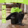 image:imageWORKPRO 15 Gallon Wet Dry Vacuum Cleaner 25 Peak HP Portable Shop Vacuum with Powerful Suction Lightweight WetDry Vac for Car Garage amp Home Cleaning WallMount Storage