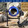 image:imageWORKPRO 46 CuFt Electric Cement Mixer 600W 08HP Portable Concrete Mixer with Wheels amp Stand Steel for Stucco Mortar amp Seeds