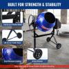 image:imageWORKPRO 46 CuFt Electric Cement Mixer 600W 08HP Portable Concrete Mixer with Wheels amp Stand Steel for Stucco Mortar amp Seeds