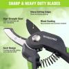 image:imageWORKPRO 85 Anvil Pruning Shear Heavy Duty Garden Scissors amp Clippers with LaborSaving Design Handheld Gardening Shears with Ergonomic Handle for Thick Branch Trimming
