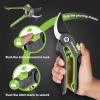 image:imageWORKPRO Bypass Pruning Shears 9 Professional Garden Shears with Adjustable Handle Span Premium Steel Garden Clippers Titanium Coated Garden Tool Cuts Up to 34 Inch8 Bypass