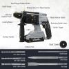 image:imageWORKPROX 20V Cordless Rotary Hammer Drill 78 SDSPlus 20J Hammer Drill for Concrete with 4 Functions Brushless Motor 40Ah Battery amp LED Light Lightweight SDS Hammer Drill for Home Use