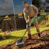 image:imageWORKPROX 20V Cordless Tiller Cultivator 412 Durable Steel tines 8Inch Wide amp Deep Garden Rototiller 40Ah Battery Powered Electric Cultivator for Soil Lawn amp Garden