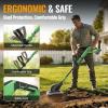 image:imageWORKPROX 20V Cordless Tiller Cultivator 412 Durable Steel tines 8Inch Wide amp Deep Garden Rototiller 40Ah Battery Powered Electric Cultivator for Soil Lawn amp Garden