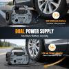 image:imageWORKPROX Tire Inflator Portable Air Compressor 150PSI  12V DC amp 20V Battery Car Air Pump 2 Modes Auto ShutOff Digital Gauge amp LED Light for Car Bike Ball amp Air Mattress