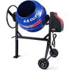 image:imageWORKPRO 46 CuFt Electric Cement Mixer 600W 08HP Portable Concrete Mixer with Wheels amp Stand Steel for Stucco Mortar amp Seeds