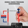 image:imageWORKPRO 6Piece Precision Screwdriver Set 12 Sizes DoubleEnded Small Screwdrivers with Phillips Slotted Pentalobe and Torx Tips Mini Screwdriver for Eyeglasses Watches Computers and Phones