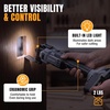 image:imageWORKPROX 20V Cordless Oscillating MultiTool Kit Brushless Motor 6Speed 36 Oscillation Angle 22PCS Accessories amp 1 Battery Oscillating Tool for Cutting Scraping Sanding with Tool Bag