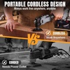 image:imageWORKPROX 20V Cordless Oscillating MultiTool Kit Brushless Motor 6Speed 36 Oscillation Angle 22PCS Accessories amp 1 Battery Oscillating Tool for Cutting Scraping Sanding with Tool Bag