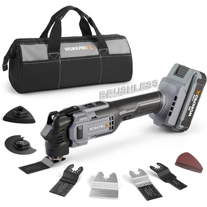 image:imageWORKPROX 20V Cordless Oscillating MultiTool Kit Brushless Motor 6Speed 36 Oscillation Angle 22PCS Accessories amp 1 Battery Oscillating Tool for Cutting Scraping Sanding with Tool Bag