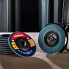 image:imageWORKPRO 20Pack Flap Discs 412inch Arbor Size 78inch T29 Zirconia Abrasive Grinding Wheel and Flap Sanding Disc Includes 120 Grit120 Grit