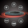 image:imageWORKPRO 20Pack Flap Discs 412inch Arbor Size 78inch T29 Zirconia Abrasive Grinding Wheel and Flap Sanding Disc Includes 120 GritMulti Grit
