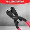 image:imageWORKPRO 8 Inch Nail Puller Pliers High Leverage End Cutting Pliers with Gripping Jaws Durable CRV Construction Ergonomic Handles  for Pulling Cutting Gripping Nails or Wires