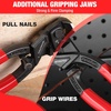 image:imageWORKPRO 8 Inch Nail Puller Pliers High Leverage End Cutting Pliers with Gripping Jaws Durable CRV Construction Ergonomic Handles  for Pulling Cutting Gripping Nails or Wires