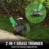 image:imageWORKPROX 12inch 20V Weed Wacker Includes 40Ah LiIon Battery Grass Cutter with Auto Line Feed 2 in 1 Lawn Edger and String Trimmer with 2Pcs Grass Trimmer Spool Line