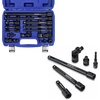 image:imageWORKPRO 18Piece amp 6Piece Impact Socket Extension Sets Includes Extension Bars Universal Joints Socket Adapters and Impact Coupler 14 38 amp 12 Drive Premium CRV Steel