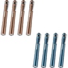 image:imageWORKPRO 4 Pack Blue Pen Light Set amp 4 Pack Brown Pen Light Set