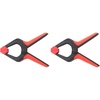 image:imageWORKPRO W032012 Nylon Spring Clamp 3 In Pivoting Jaw Nose Ergonomic Single Pack Pack of 21 Count Pack of 2