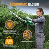 image:imageWORKPROX 20V Cordless Hedge Trimmer with 180 Rotatable Handle 18 DualAction Blade amp 20Ah Battery 58 Cutting Capacity Safety Lock Lightweight Shrub Trimmer for Garden Yard